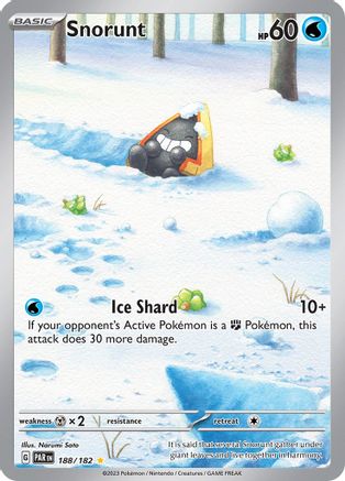 Snorunt - 188/182 (188/182) [SV04] Pokemon - Paradox Rift - Single Cards