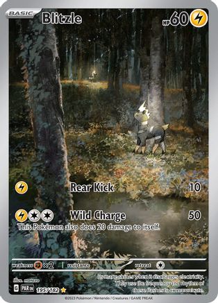 Blitzle - 195/182 (195/182) [SV04] Pokemon - Paradox Rift - Single Cards