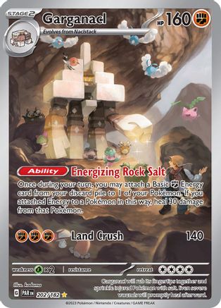 Garganacl - 202/182 (202/182) [SV04] Pokemon - Paradox Rift - Single Cards