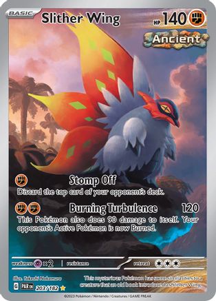 Slither Wing - 203/182 (203/182) [SV04] Pokemon - Paradox Rift - Single Cards
