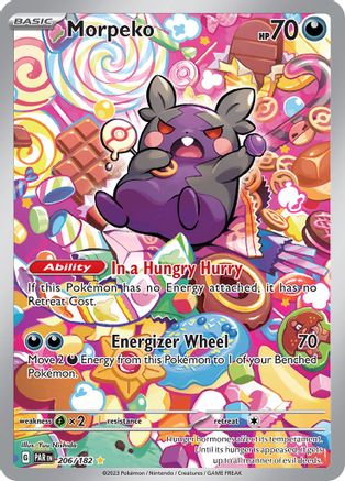 Morpeko - 206/182 (206/182) [SV04] Pokemon - Paradox Rift - Single Cards