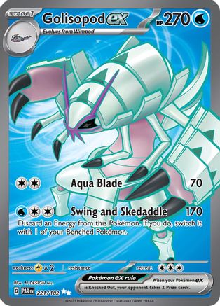 Golisopod ex - 221/182 (221/182) [SV04] Pokemon - Paradox Rift - Single Cards