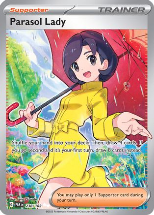 Parasol Lady - 238/182 (238/182) [SV04] Pokemon - Paradox Rift - Single Cards