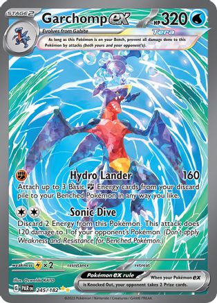 Garchomp ex - 245/182 (245/182) [SV04] Pokemon - Paradox Rift - Single Cards