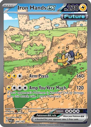 Iron Hands ex - 248/182 (248/182) [SV04] Pokemon - Paradox Rift - Single Cards
