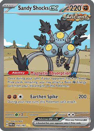 Sandy Shocks ex - 250/182 (250) [SV04] Pokemon - Paradox Rift - Single Cards