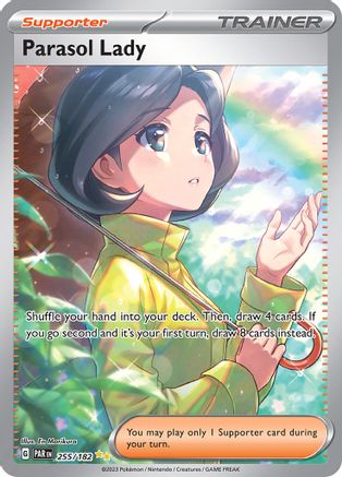 Parasol Lady - 255/182 (255/182) [SV04] Pokemon - Paradox Rift - Single Cards