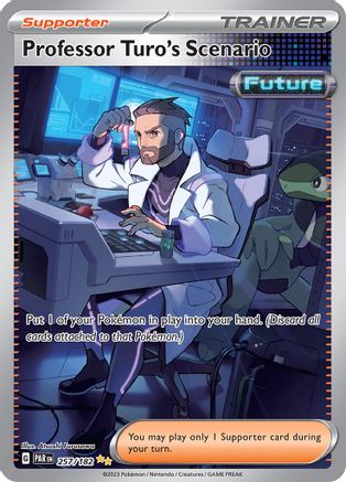 Professor Turo's Scenario - 257/182 (257/182) [SV04] Pokemon - Paradox Rift - Single Cards