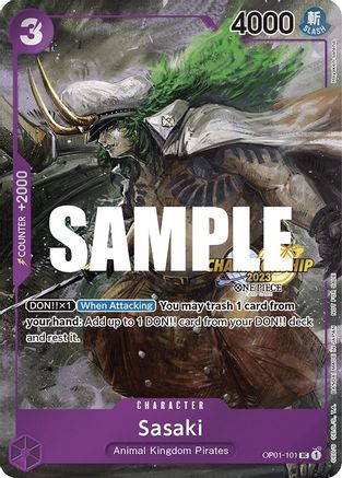 Sasaki (CS 2023 Event Pack) (OP01-101) - One Piece Promotion Cards - Single Cards
