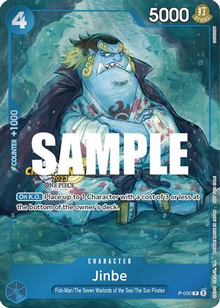 Jinbe (CS 2023 Event Pack) (P-030) - One Piece Promotion Cards - Single Cards