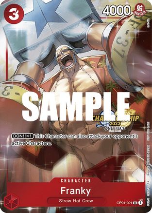 Franky (CS 2023 Celebration Pack) (OP01-021) - Single Cards