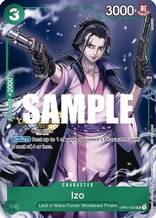 Izo (CS 2023 Celebration Pack) (OP01-033) - Single Cards