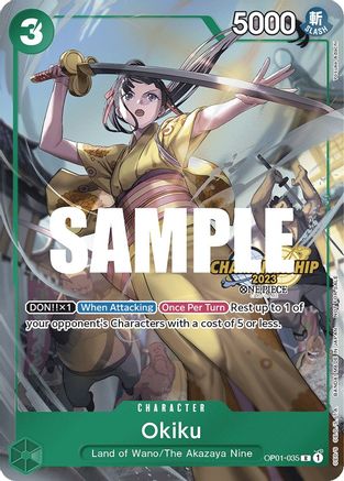 Okiku (CS 2023 Celebration Pack) (OP01-035) - Single Cards