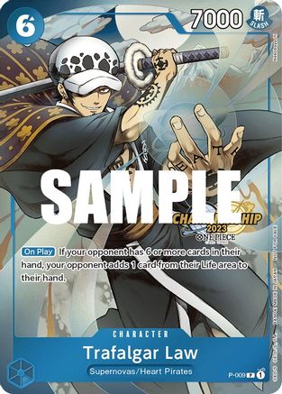 Trafalgar Law (CS 2023 Celebration Pack) (P-009) - Single Cards