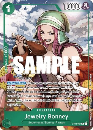 Jewelry Bonney (CS 2023 Celebration Pack) (ST02-007) - Single Cards
