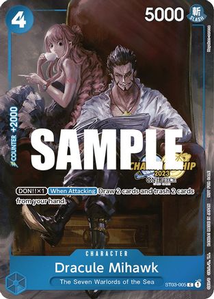 Dracule Mihawk (CS 2023 Celebration Pack) (ST03-005) - Single Cards