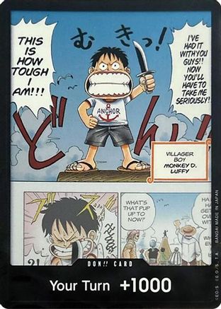 DON!! Card (Young Luffy) (Devil Fruits Collection Vol. 1) - One Piece Promotion Cards - Single Cards