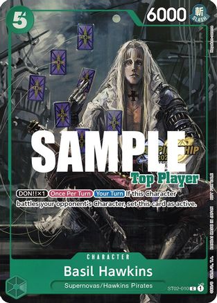 Basil Hawkins (CS 2023 Top Players Pack) (ST02-010) - One Piece Promotion Cards - Single Cards