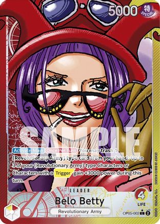 Belo Betty (002) (Alternate Art) [OP05-002] One Piece - Awakening of the New Era - Single Cards