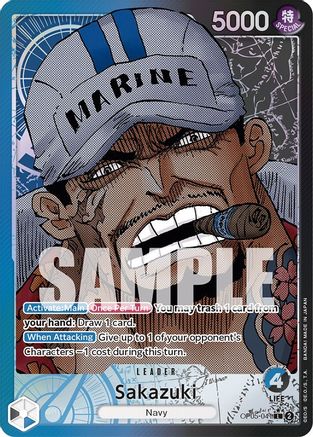 Sakazuki (Alternate Art) [OP05-041] One Piece - Awakening of the New Era - Single Cards
