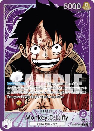 Monkey.D.Luffy (060) (Alternate Art) [OP05-060] One Piece - Awakening of the New Era - Single Cards