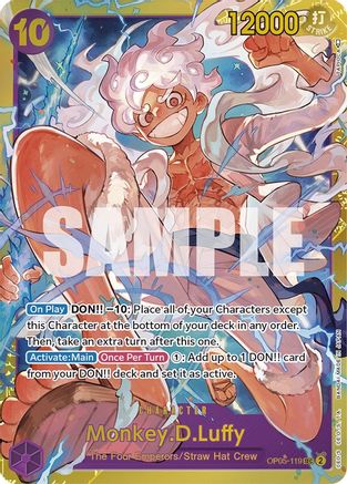 Monkey.D.Luffy (119) [OP05-119] One Piece - Awakening of the New Era - Single Cards