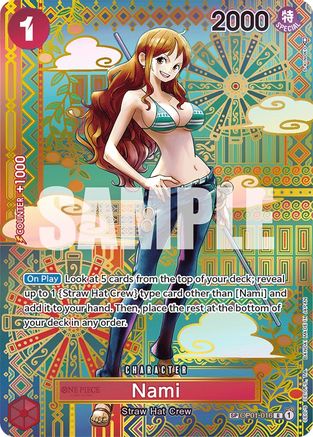 Nami (SP) [OP01-016] One Piece - Awakening of the New Era - Single Cards