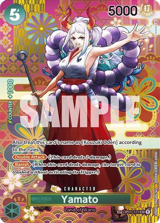 Yamato (SP) [OP01-121] One Piece - Awakening of the New Era - Single Cards
