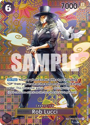 Rob Lucci (092) (SP) [OP03-092] One Piece - Awakening of the New Era - Single Cards
