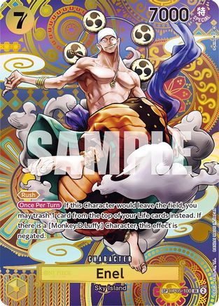 Enel (100) (SP) [OP05-100] One Piece - Awakening of the New Era - Single Cards
