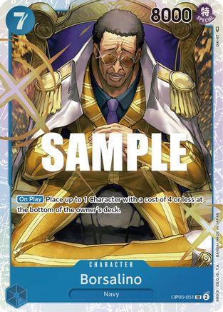 Borsalino [OP05-051] One Piece - Awakening of the New Era - Single Cards