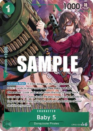 Baby 5 (034) (Alternate Art) [OP05-034] One Piece - Awakening of the New Era - Single Cards