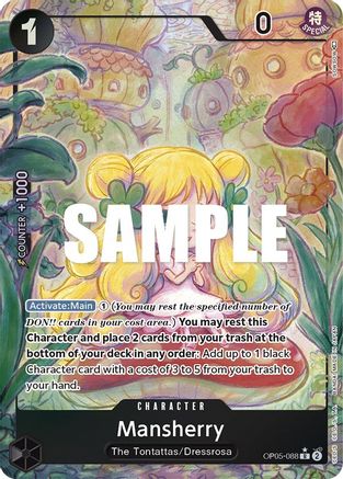 Mansherry (Alternate Art) [OP05-088] One Piece - Awakening of the New Era - Single Cards