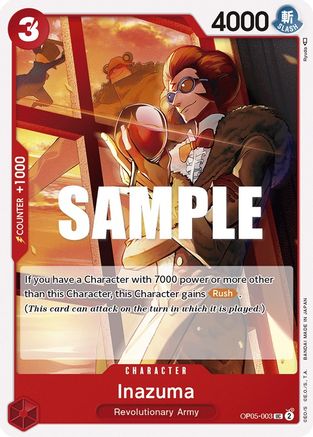 Inazuma (OP05-003)   One Piece - Awakening of the New Era - Single Cards