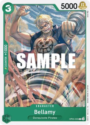 Bellamy (OP05-035)   One Piece - Awakening of the New Era - Single Cards