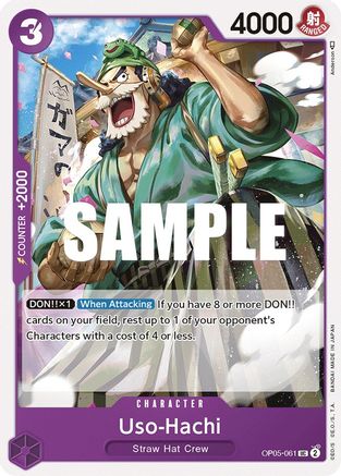 Uso Hachi (OP05-061)   One Piece - Awakening of the New Era - Single Cards