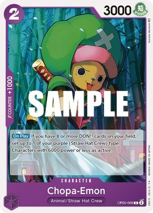 Chopa Emon (OP05-068)   One Piece - Awakening of the New Era - Single Cards