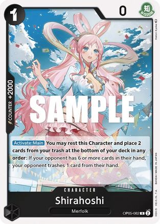 Shirahoshi [OP05-082] One Piece - Awakening of the New Era - Single Cards
