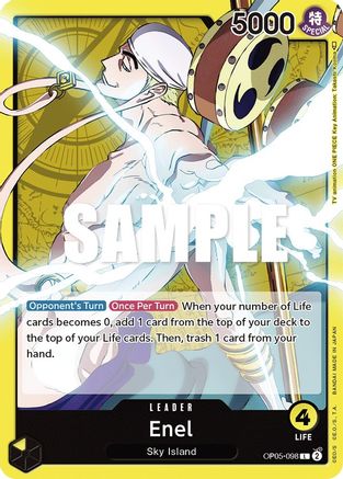 Enel (098) [OP05-098] One Piece - Awakening of the New Era - Single Cards