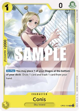 Conis (OP05-104)   One Piece - Awakening of the New Era - Single Cards
