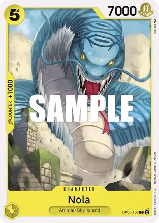 Nola (OP05-108)   One Piece - Awakening of the New Era - Single Cards