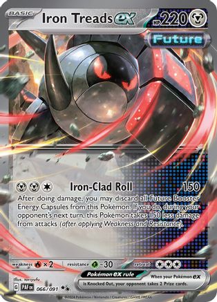 Iron Treads ex [066/091] SV: Paldean Fates Pokemon - Single Cards