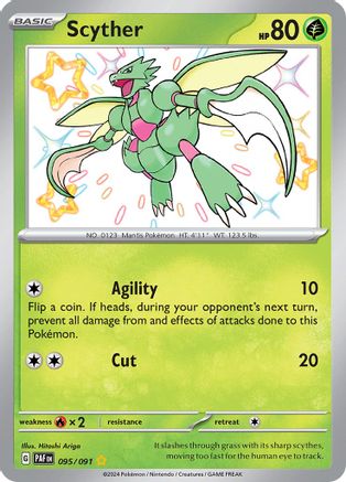 Scyther [095/091] SV: Paldean Fates Pokemon - Single Cards