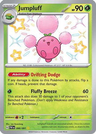 Jumpluff [098/091] SV: Paldean Fates Pokemon - Single Cards