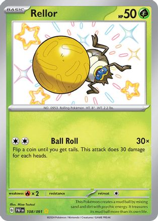 Rellor [108/091] SV: Paldean Fates Pokemon - Single Cards