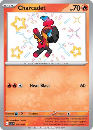 Charcadet - [114/091] SV: Paldean Fates Pokemon - Single Cards
