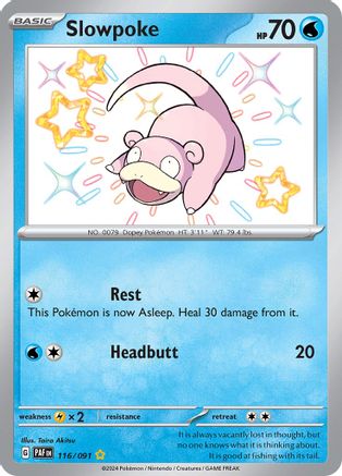 Slowpoke [116/091] SV: Paldean Fates Pokemon - Single Cards
