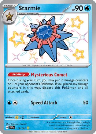 Starmie [119/091] SV: Paldean Fates Pokemon - Single Cards