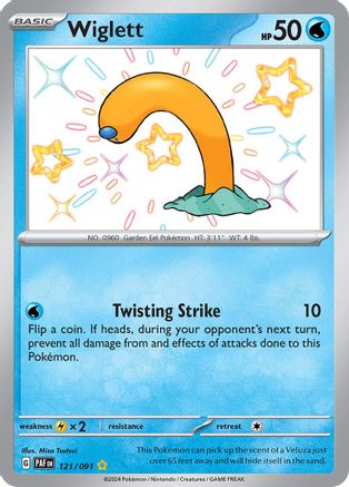 Wiglett - [121/091] SV: Paldean Fates Pokemon - Single Cards