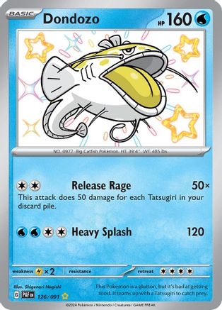 Dondozo [126/091] SV: Paldean Fates Pokemon - Single Cards